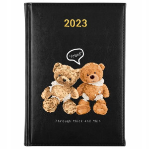 KALENDARZ Ksiązkowy A5 2023 TEDDY BEAR MiX Wzory