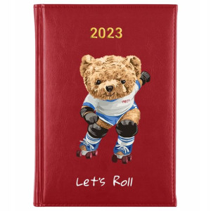 KALENDARZ Ksiązkowy A5 2023 TEDDY BEAR MiX Wzory