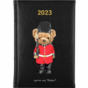 KALENDARZ Ksiązkowy A5 2023 TEDDY BEAR MiX Wzory