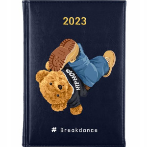 KALENDARZ Ksiązkowy A5 2023 TEDDY BEAR MiX Wzory