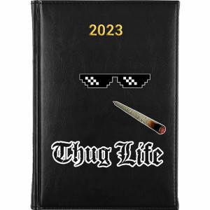 KALENDARZ Książkowy A5 2023 THUG LIFE Wiele WZORÓW