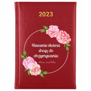 KALENDARZ Książkowy A5 2023 Wiele Wzorów CYTATY