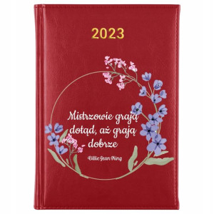 KALENDARZ Książkowy A5 2023 Wiele Wzorów CYTATY