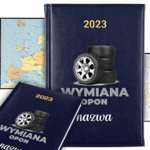 KALENDARZ Książkowy A5 2023 Wymiana opoon Nazwa