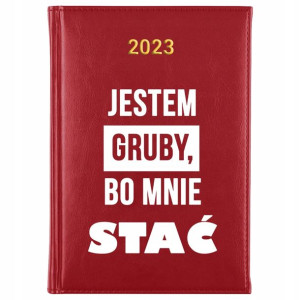 KALENDARZ Książkowy Dzienny A5 2023 ŚMIESZNE Wzory