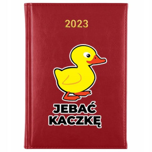 KALENDARZ Książkowy Dzienny A5 2023 ŚMIESZNE Wzory