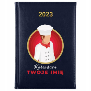 KALENDARZ Planer A5 2023 dla KUCHARZA IMIĘ Wzory