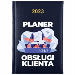KALENDARZ Planer A5 2023 dla OBSŁUGI KLIENTA Wzory