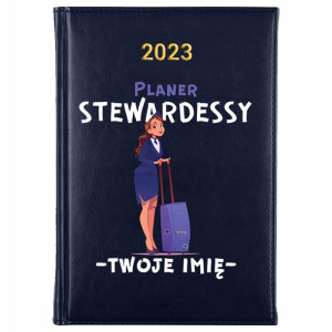 KALENDARZ Planer A5 2023 dla STEWARDESSY IMIĘ MiX