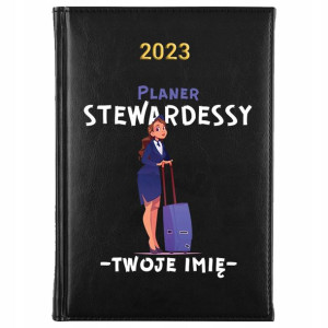KALENDARZ Planer A5 2023 dla STEWARDESSY IMIĘ MiX