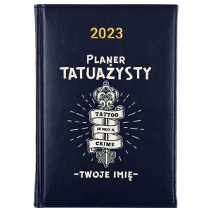 KALENDARZ Planer A5 2023 dla TATUAŻYSTY IMIĘ Wzory