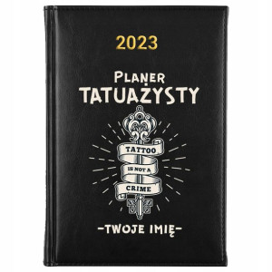 KALENDARZ Planer A5 2023 dla TATUAŻYSTY IMIĘ Wzory