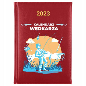 KALENDARZ Planer A5 2023 dla WĘDKARZA MiX WZORÓW
