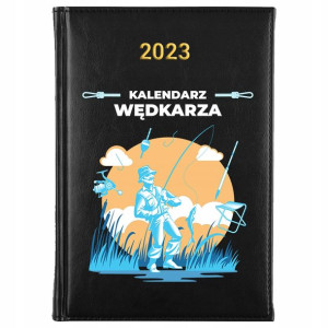 KALENDARZ Planer A5 2023 dla WĘDKARZA MiX Wzorów