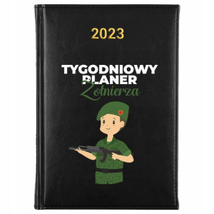 KALENDARZ Planer A5 2023 dla ŻOŁNIERZA MiX Wzory