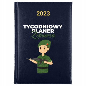 KALENDARZ Planer A5 2023 dla ŻOŁNIERZA MiX Wzory