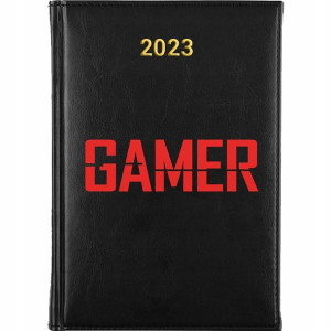 KALENDARZ Planer A5 2023 GAMER Wiele WZORÓW MiX