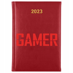 KALENDARZ Planer A5 2023 GAMER Wiele WZORÓW MiX