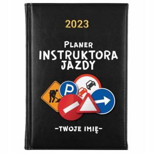 KALENDARZ Planer A5 2023 INSTRUKTORA JAZDY Wzory