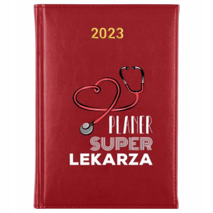 KALENDARZ Planer A5 2023 Prezent dla LEKARZA MiX