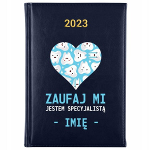 KALENDARZ Planer A5 2023 Prezent dla STOMATOLOGA