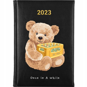 KALENDARZ Planer A5 2023 TEDDY BEAR Wiele Wzorów