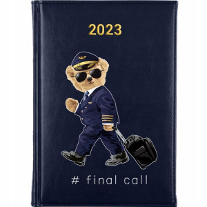KALENDARZ Planer A5 2023 TEDDY BEAR Wiele Wzorów