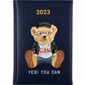 KALENDARZ Planer A5 2023 TEDDY BEAR Wiele Wzorów