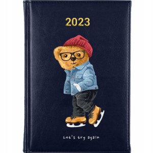 KALENDARZ Planer A5 2023 TEDDY BEAR Wiele Wzorów