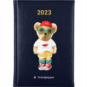 KALENDARZ Planer A5 2023 TEDDY BEAR Wiele Wzorów