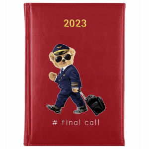 KALENDARZ Planer A5 2023 TEDDY BEAR Wiele Wzorów