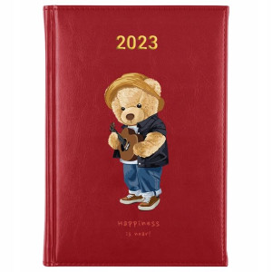 KALENDARZ Planer A5 2023 TEDDY BEAR Wiele Wzorów
