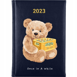 KALENDARZ Planer A5 2023 TEDDY BEAR Wiele Wzorów
