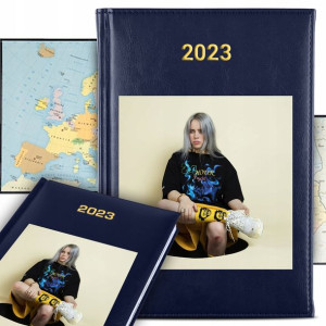 KALENDARZ Planer Książkowy A5 2023 BILLIE EILISH