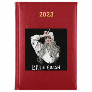 KALENDARZ Planer Książkowy A5 2023 BILLIE EILISH