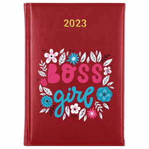 KALENDARZ Planer Książkowy A5 2023 BOSS Girl Wzory