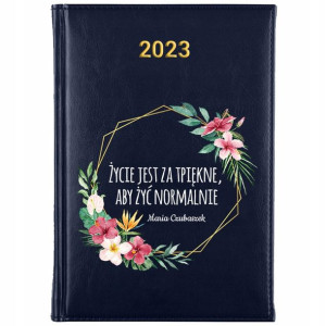 KALENDARZ Planer Książkowy A5 2023 Różne CYTATY