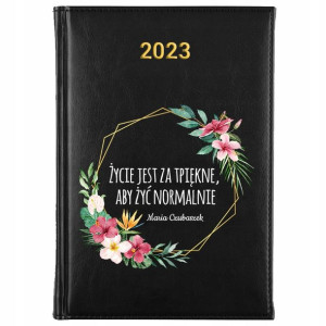 KALENDARZ Planer Książkowy A5 2023 Różne CYTATY
