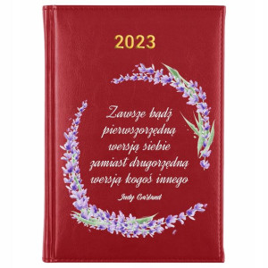 KALENDARZ Planer Książkowy A5 2023 Różne CYTATY
