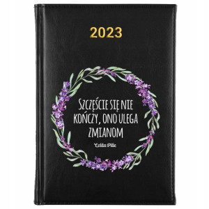 KALENDARZ Planer Książkowy A5 2023 Różne CYTATY