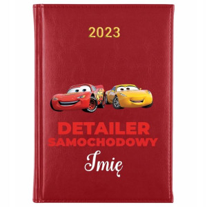 KALENDARZ Terminarz A5 2023 Detailer SAMOCHODOWY