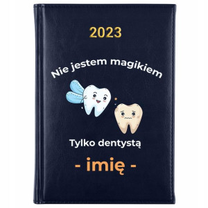 KALENDARZ Terminarz A5 2023 dla DENTYSTY Imię MiX