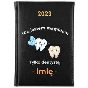 KALENDARZ Terminarz A5 2023 dla DENTYSTY Imię MiX