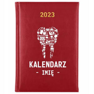 KALENDARZ Terminarz A5 2023 dla DENTYSTY Wzory MiX