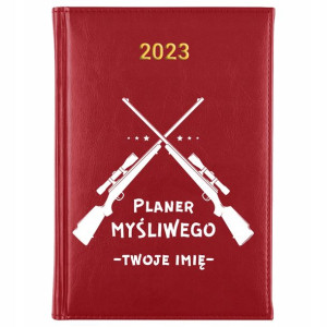 KALENDARZ Terminarz A5 2023 dla MYŚLIWEGO IMIĘ