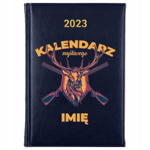 KALENDARZ Terminarz A5 2023 dla MYŚLIWEGO IMIĘ