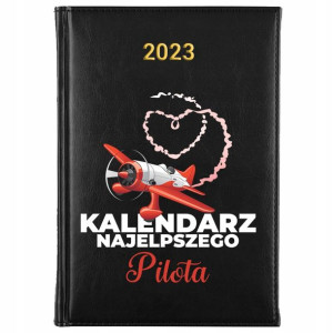 KALENDARZ Terminarz A5 2023 dla PILOTA Własne IMIĘ