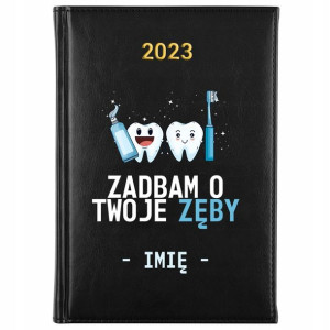 KALENDARZ Terminarz A5 2023 dla STOMATOLOGA Wzory