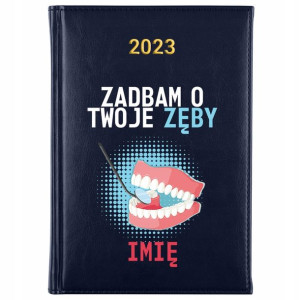 KALENDARZ Terminarz A5 2023 dla STOMATOLOGA Wzory