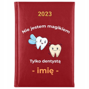 KALENDARZ Terminarz A5 2023 dla STOMATOLOGA Wzory
